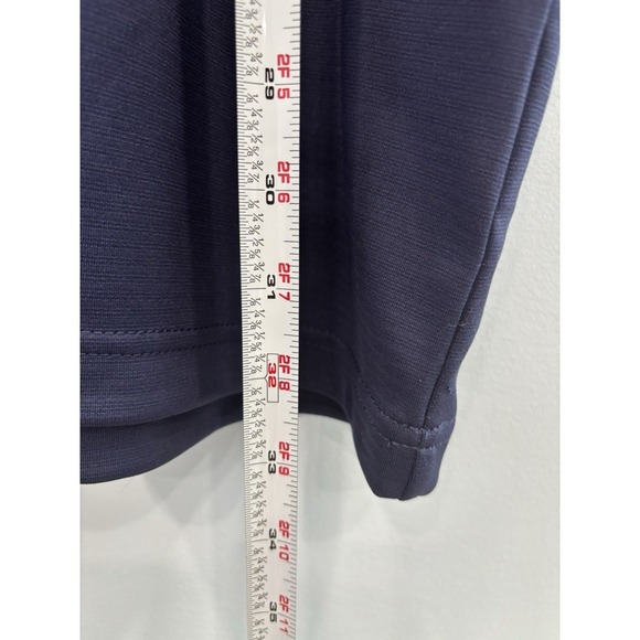 Pebble Beach Dry Luxe Performance Men's XL Shirt Navy Blue Moisture Wicking NWT - Picture 9 of 10